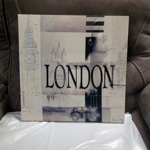 Art Print - Wall Hanging - Oudkerk, Marie-Louis - Titled London - 15" x 15"